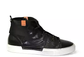 ALEX Black Laced Sneakers