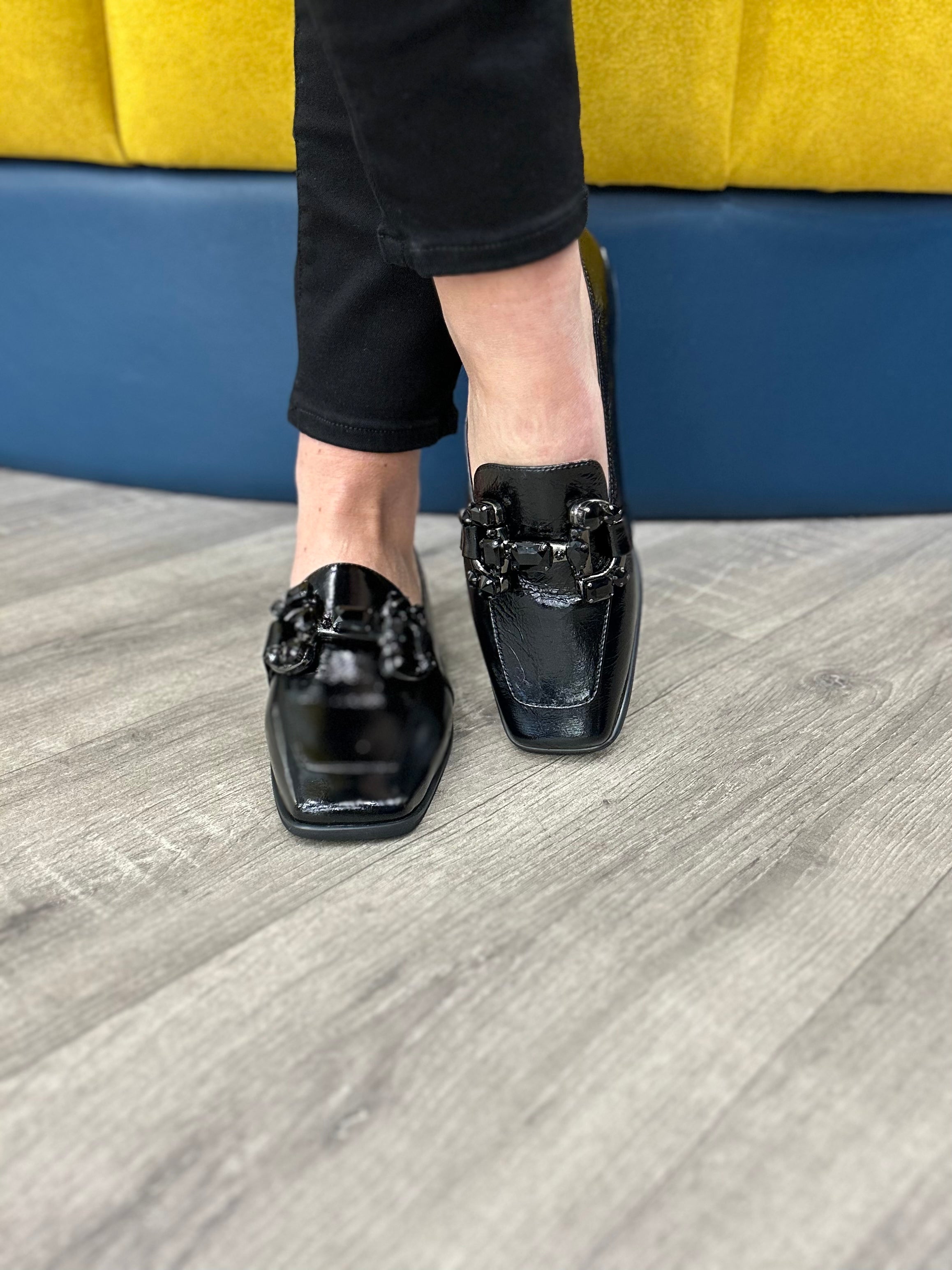 Alma Black Parent Loafer