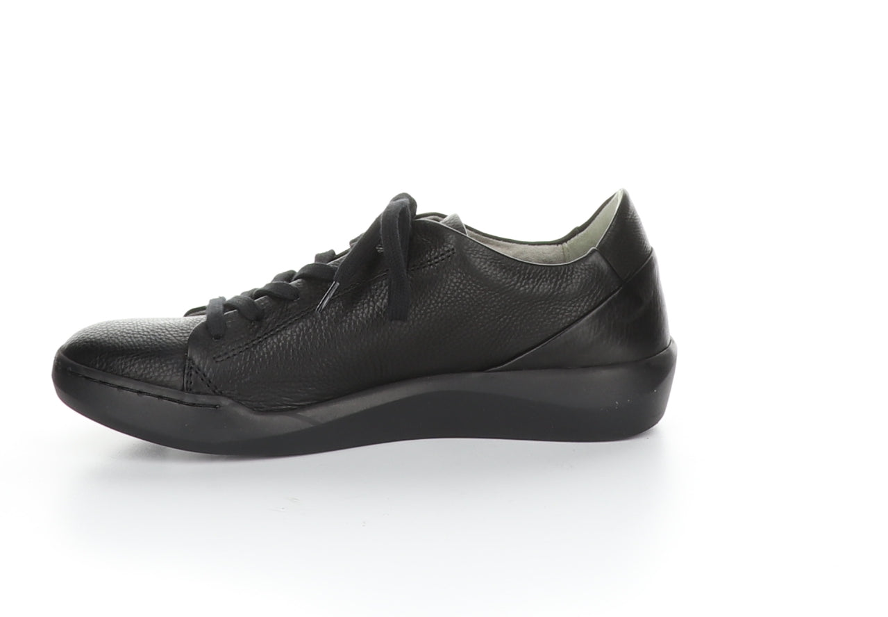 BAUK543SOF BLACK LEATHER Lace-up Trainers