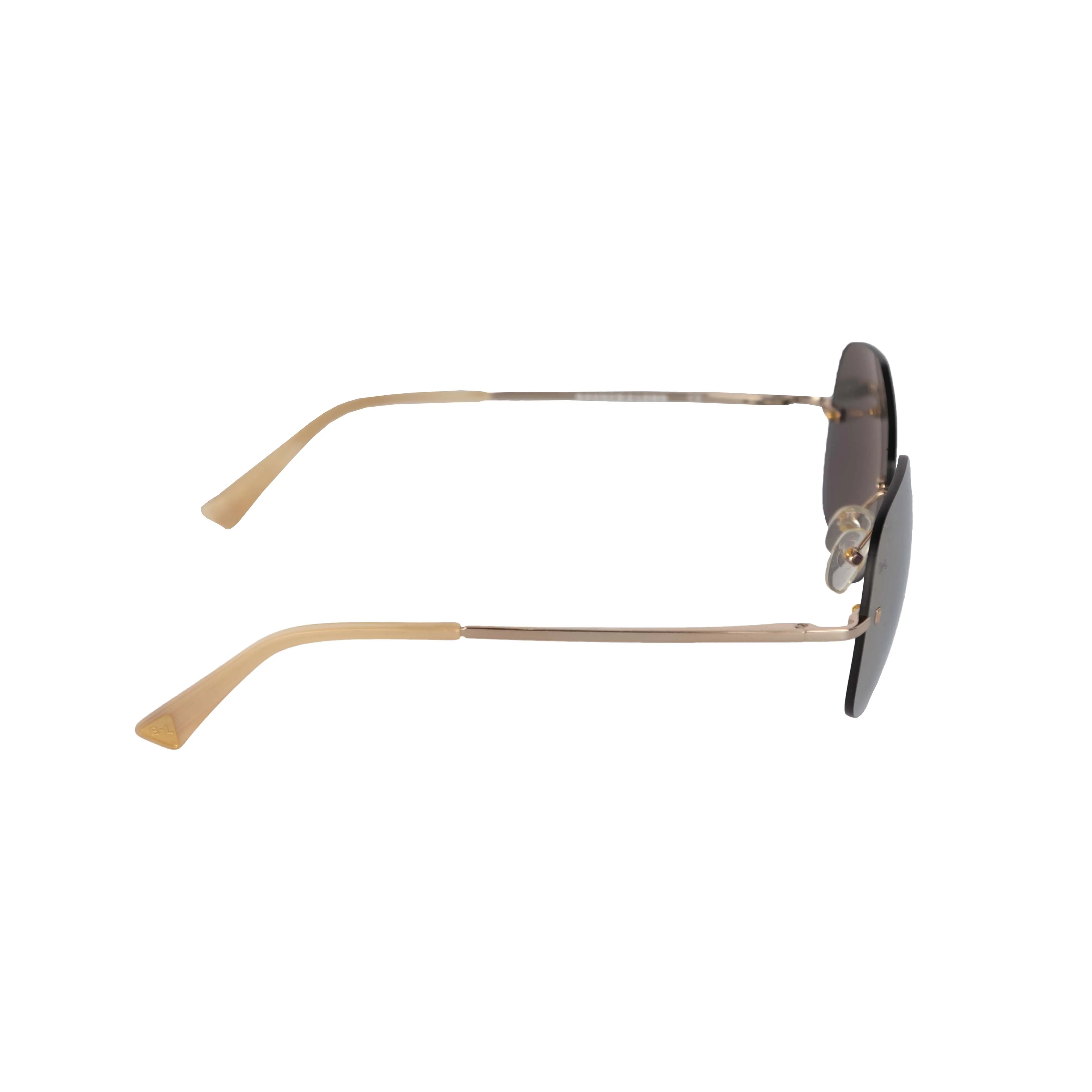 Bausch & Lomb Rimless Hexagon Sunglasses - '00s