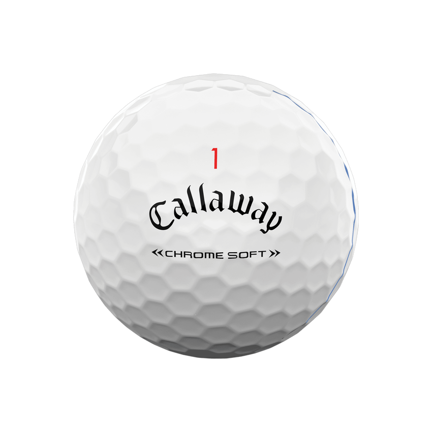 Callaway 2022 Chrome Soft Triple Track Golf Balls White 12 Pack