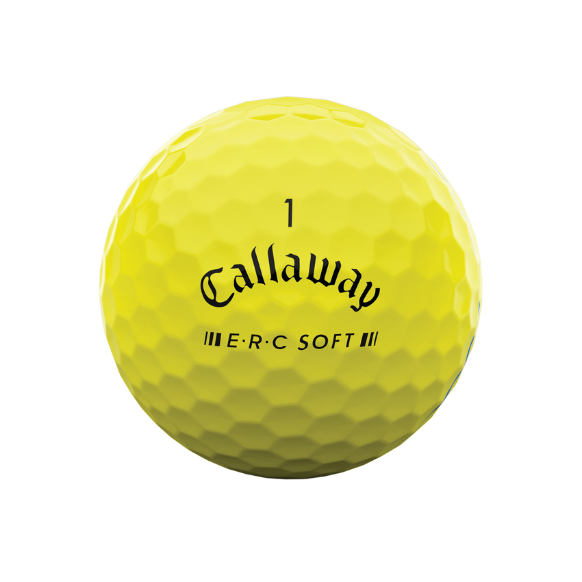 Callaway ERC Soft Triple Track Yellow Golf Balls 12 Pack 23