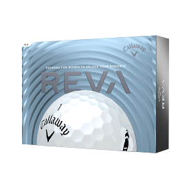 Callaway REVA Golf Balls 12 Pack White