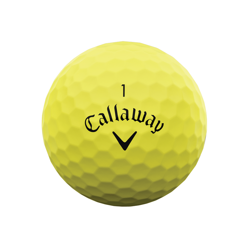 Callaway Supersoft 2023 Golf Balls - Yellow