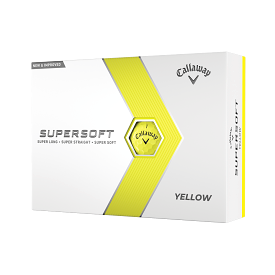 Callaway Supersoft 2023 Golf Balls - Yellow