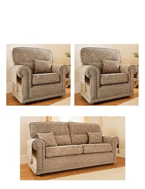 Cheadle Three Seater and Two Chairs