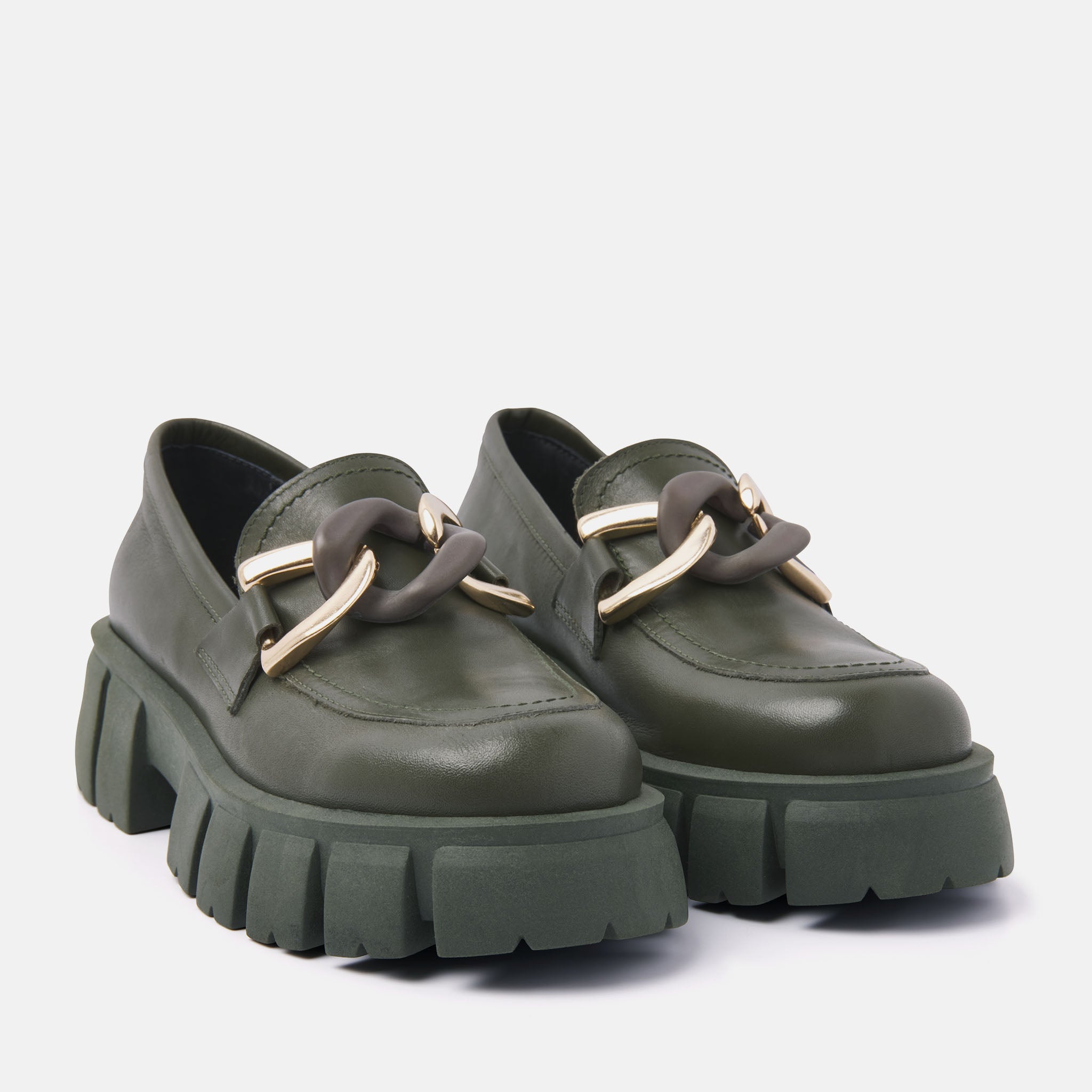 Dames Loafers 55.082 Verde