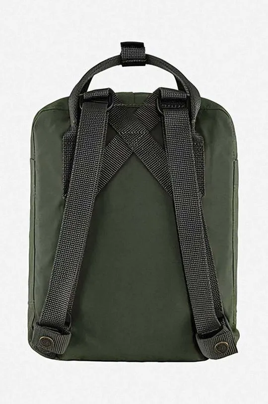 Fjallraven backpack Kanken Mini green color