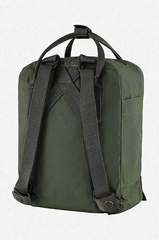 Fjallraven backpack Kanken Mini green color