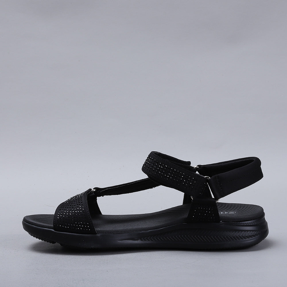 Floss01-Black Diamante Black Sole