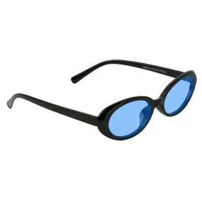 Glassy Stanton Polarized Sunglasses - Black/Ice Lens