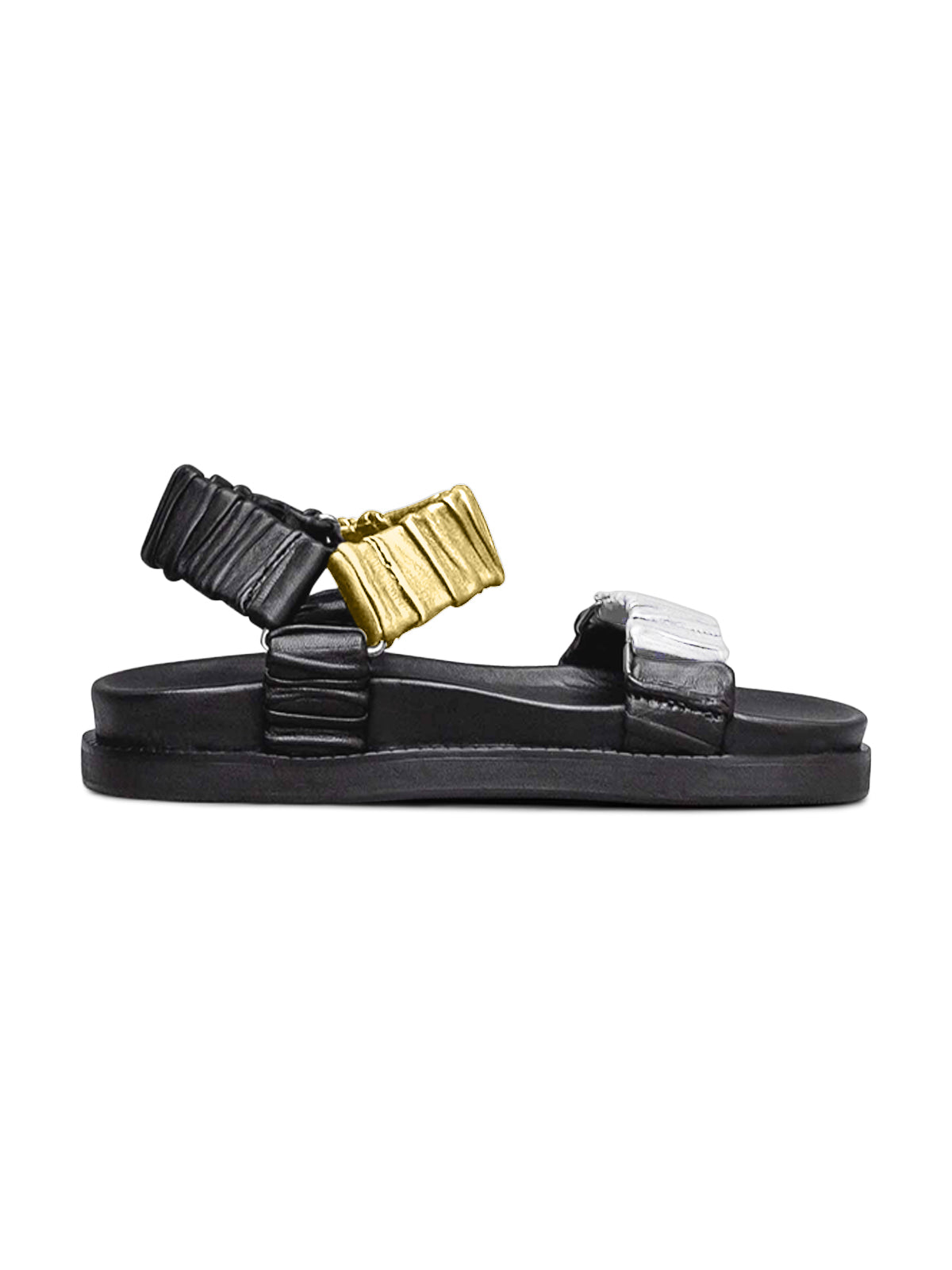 Gold & Silver Avery Sandals