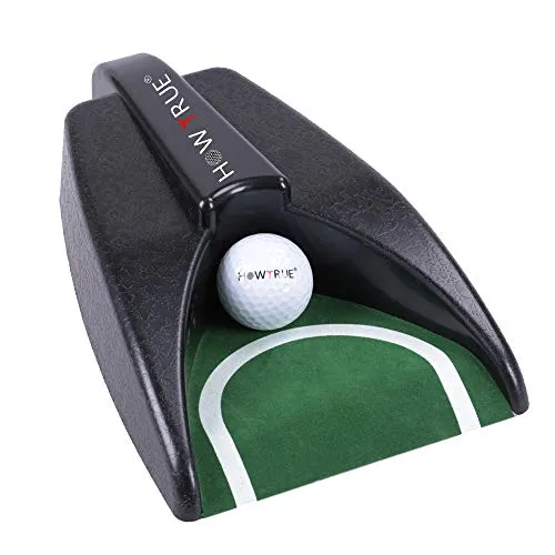 Golf Putting Cup with Golf Ball Return - Includes 3 Practice Golf Balls