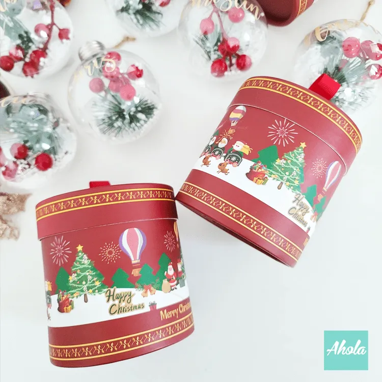 【Holiday Cheers】Christmas Built-in Lighting Baubles 名字可發光聖誕樹裝飾球