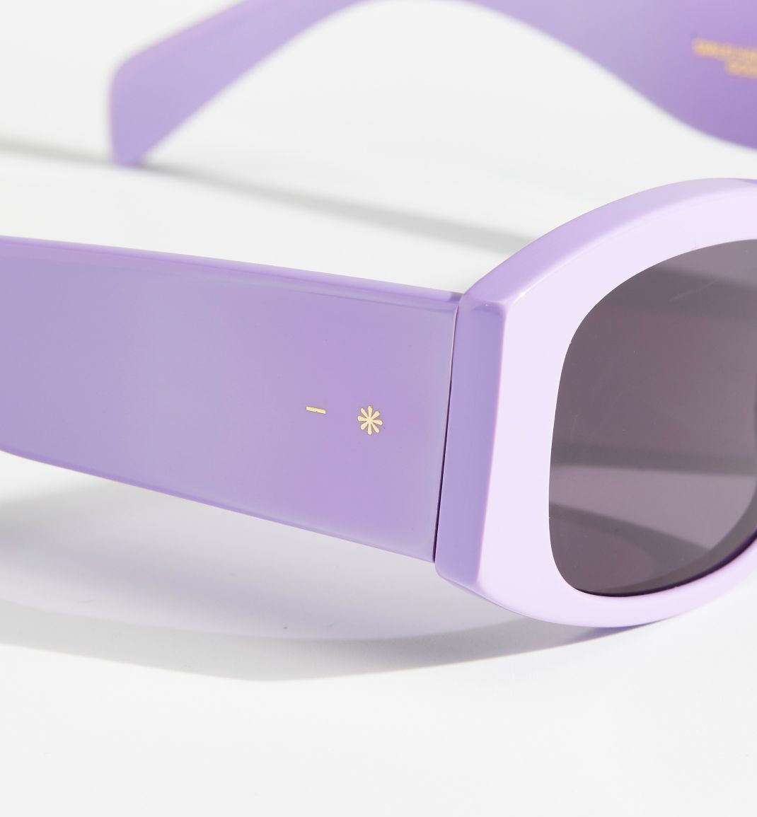 Illuminate Acetate Sunglasses - Lavender with Smoke Lens