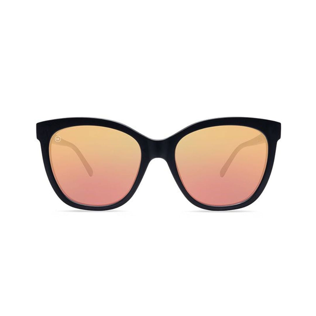 Knockaround Matte Black/Rose Gold Deja Views Sunglasses