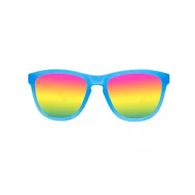 Knockaround New Rainbow Blues Premium Kids Sunglasses