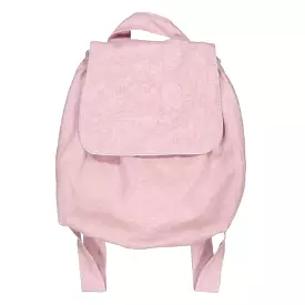 Linen backpack-pink