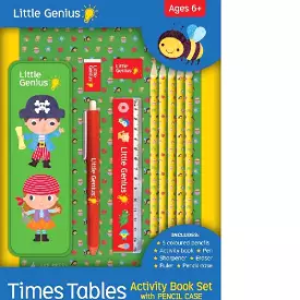 Little Genius Times Tables Activity Book & Set