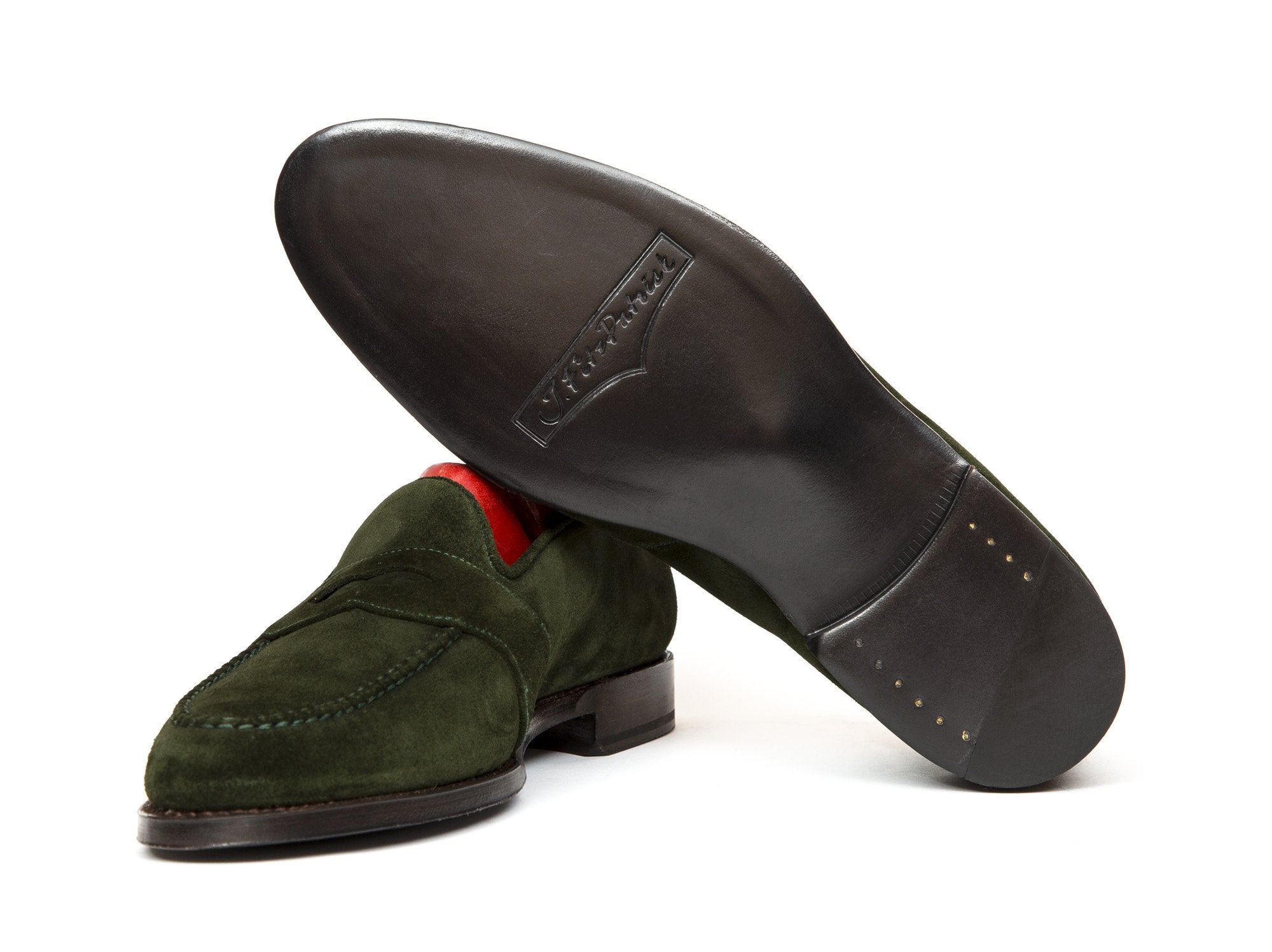 Madison - MTO - Forest Green Suede - TMG Last - Single Leather Sole