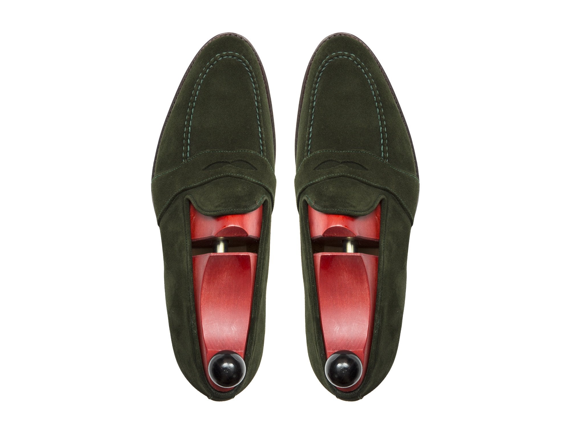 Madison - MTO - Forest Green Suede - TMG Last - Single Leather Sole