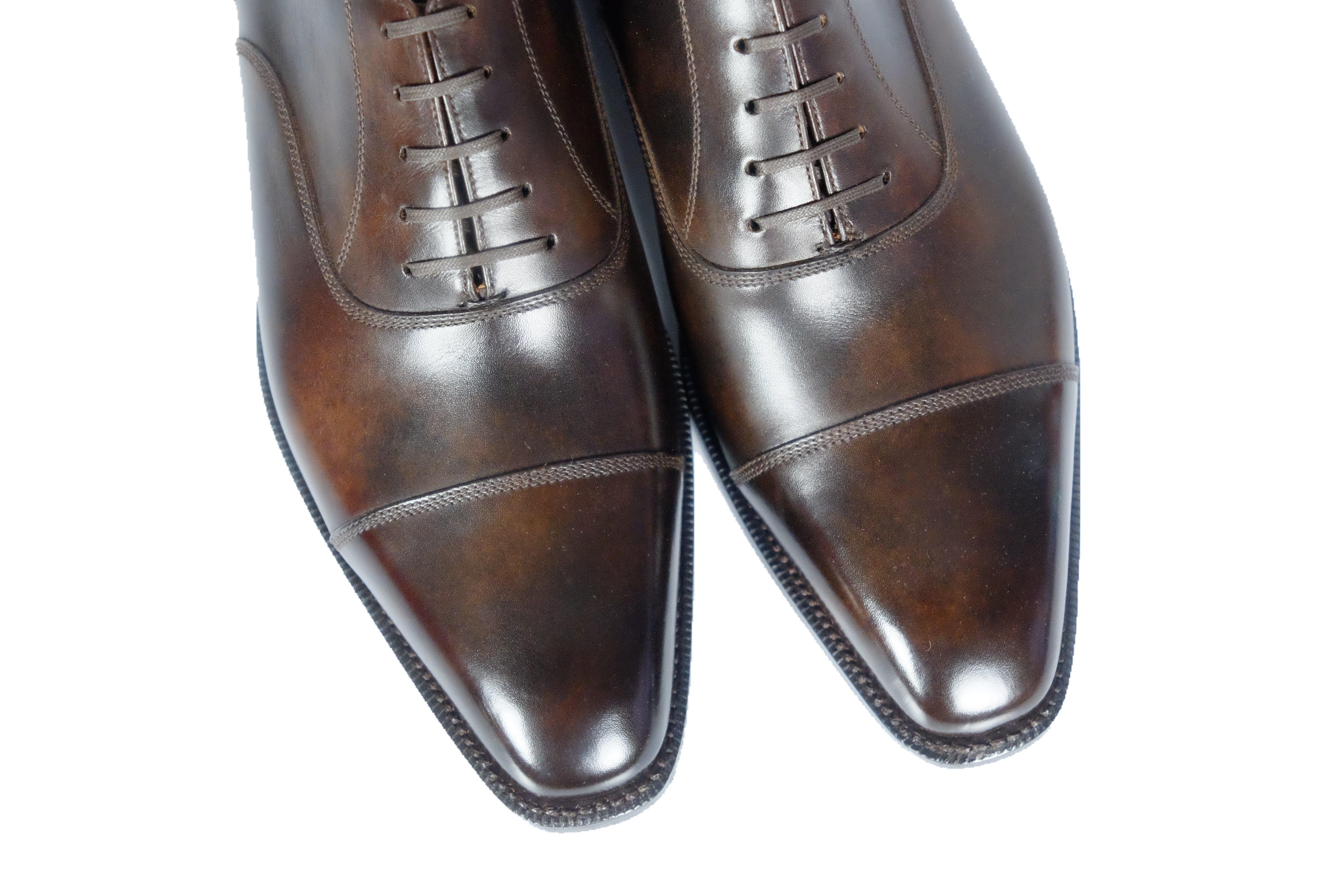 Magnolia - MTO - Dark Brown Museum Calf - LPB Last - Single Leather Sole