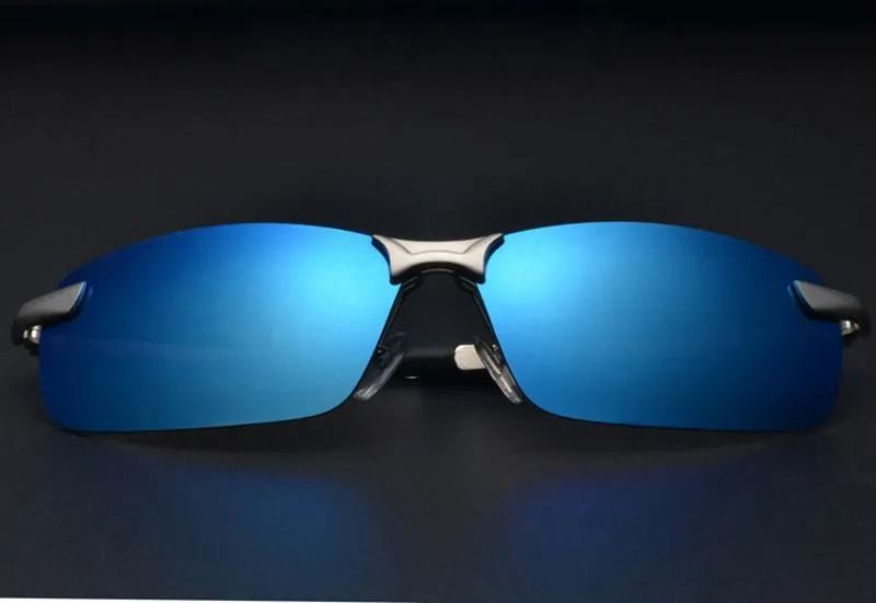 Men's Aluminum Magnesium UV400 HD Polarized Driving Sunglasses