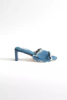 Miista Marguerite Denim Sandals