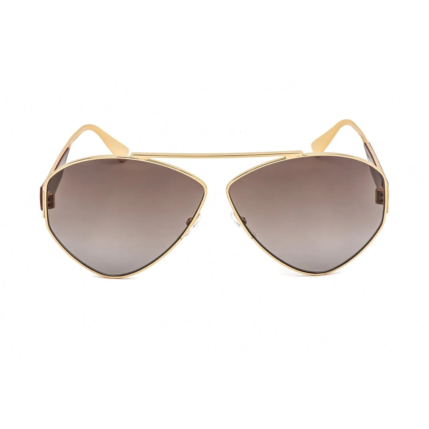 Moschino MOS084/S Sunglasses Brown / Brown Gradient Women's (S)