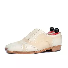 Phillips - Cream Calf / Cream Suede