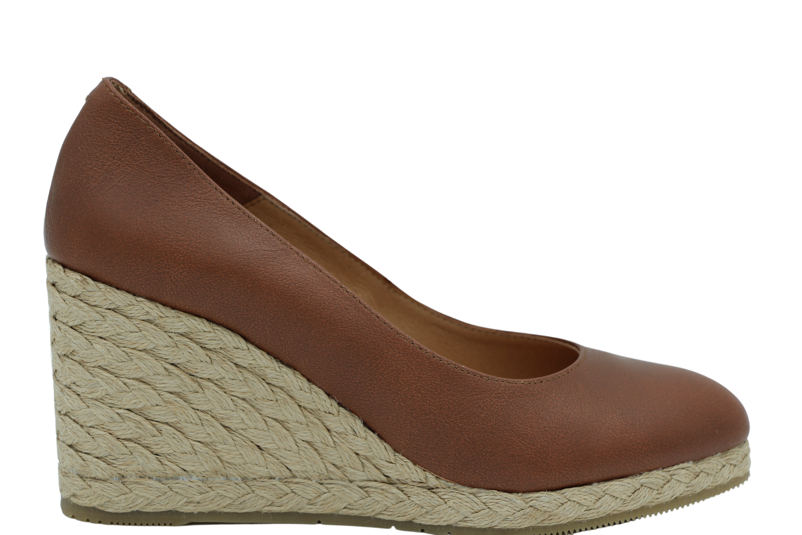 PINAZ Tan wedge Espadrille Shoe