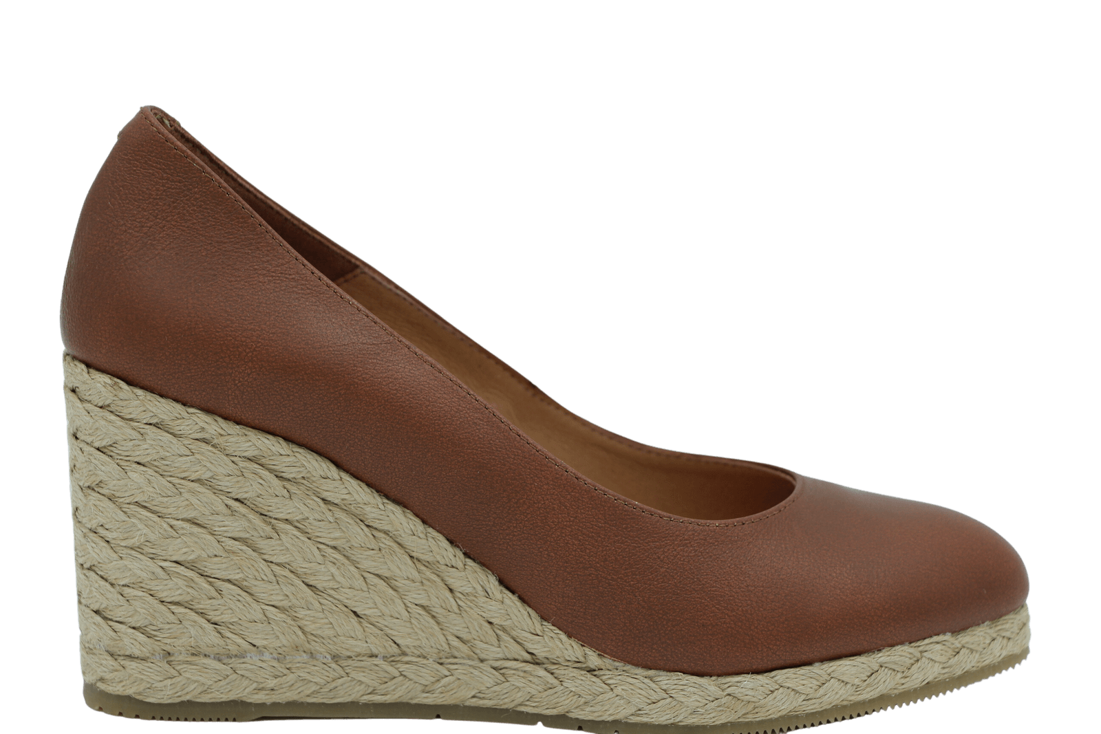 PINAZ Tan wedge Espadrille Shoe