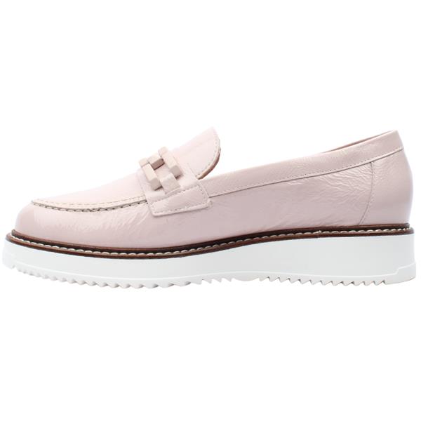 Pitillos Patent Leather Loafer Nude