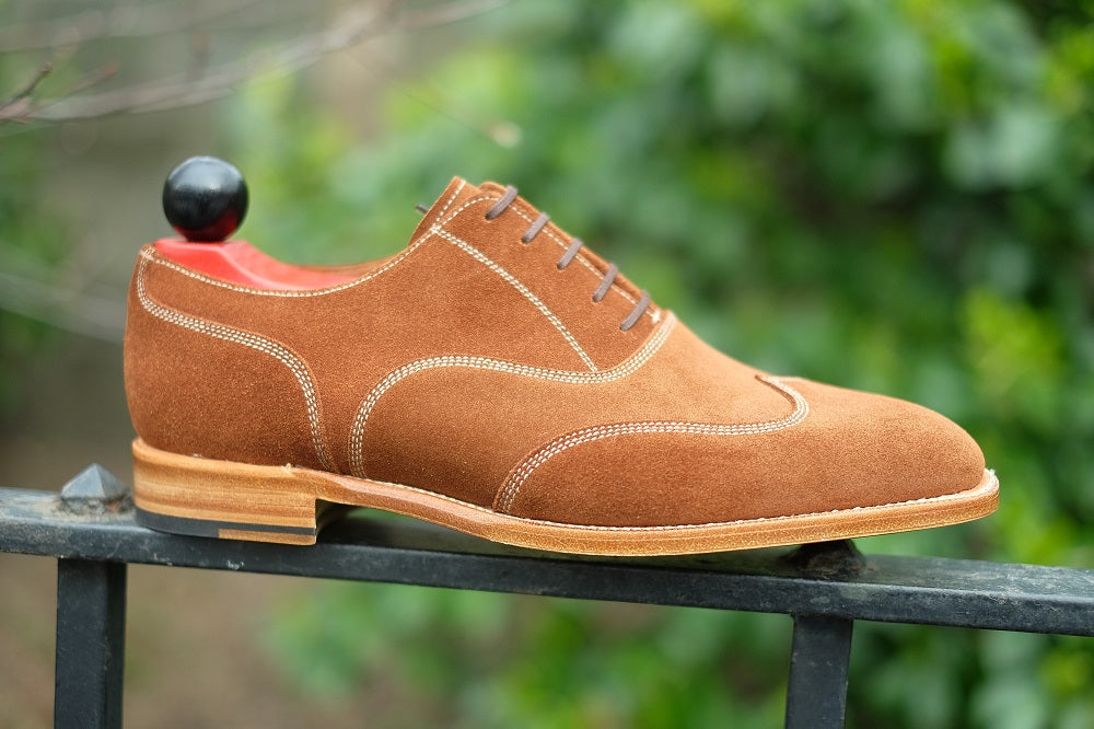 Pullman - MTO - Snuff Suede - LPB Last - Single Leather Sole