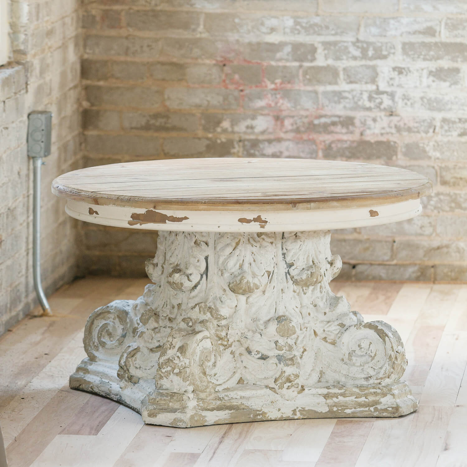 Round Pedestal Table