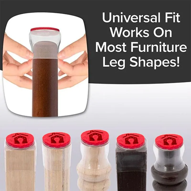 Rubber protectors for universal chairs legs 8 pieces | Bronideas ©