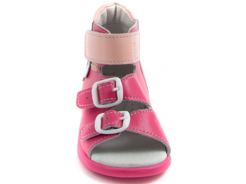 Sandals 15-104-9 First Step for Boys and Girls Genuine Leather - High Sole