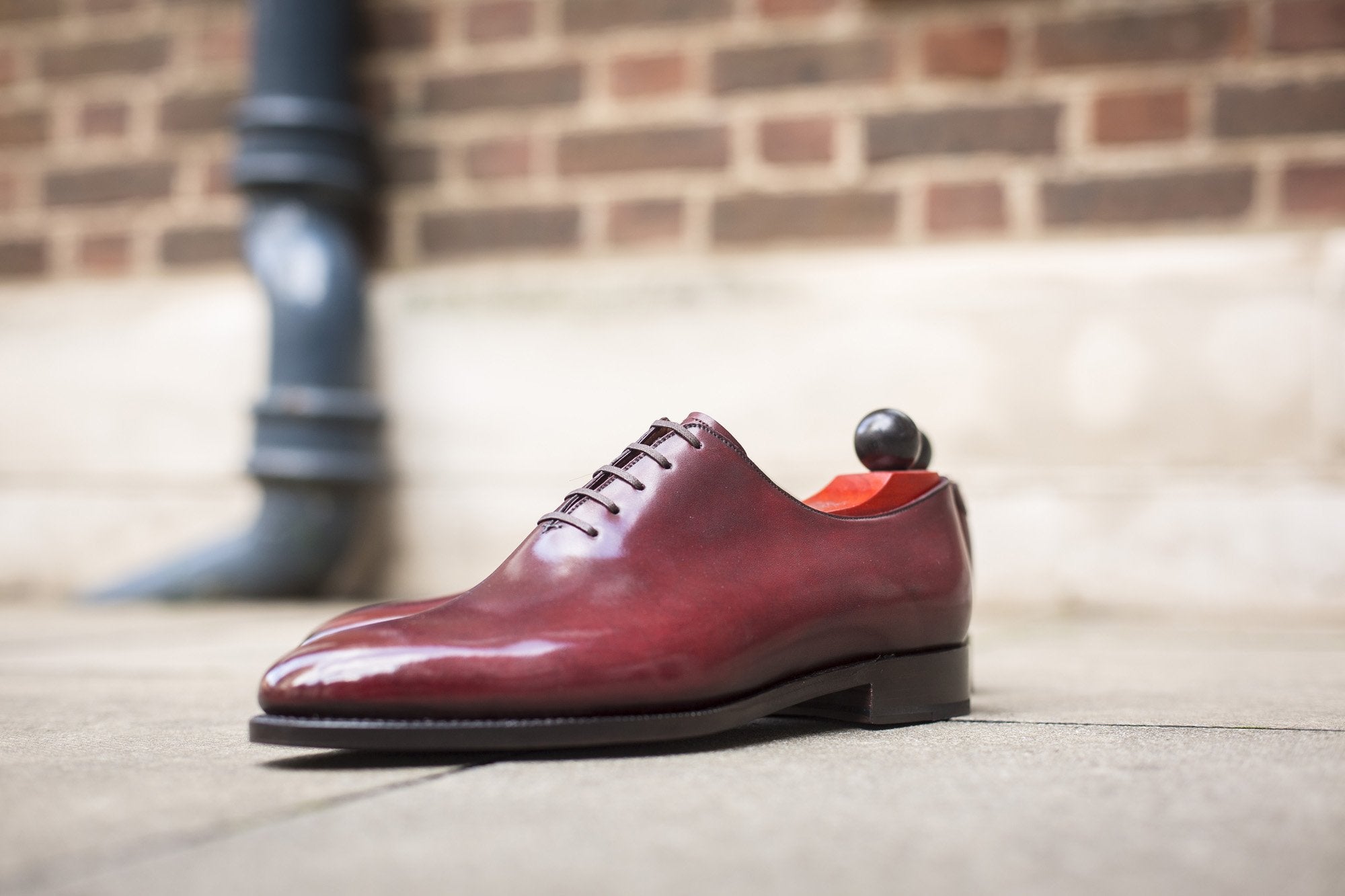 Skyway - MTO - Burgundy Calf - TMG Last - Single Leather Sole