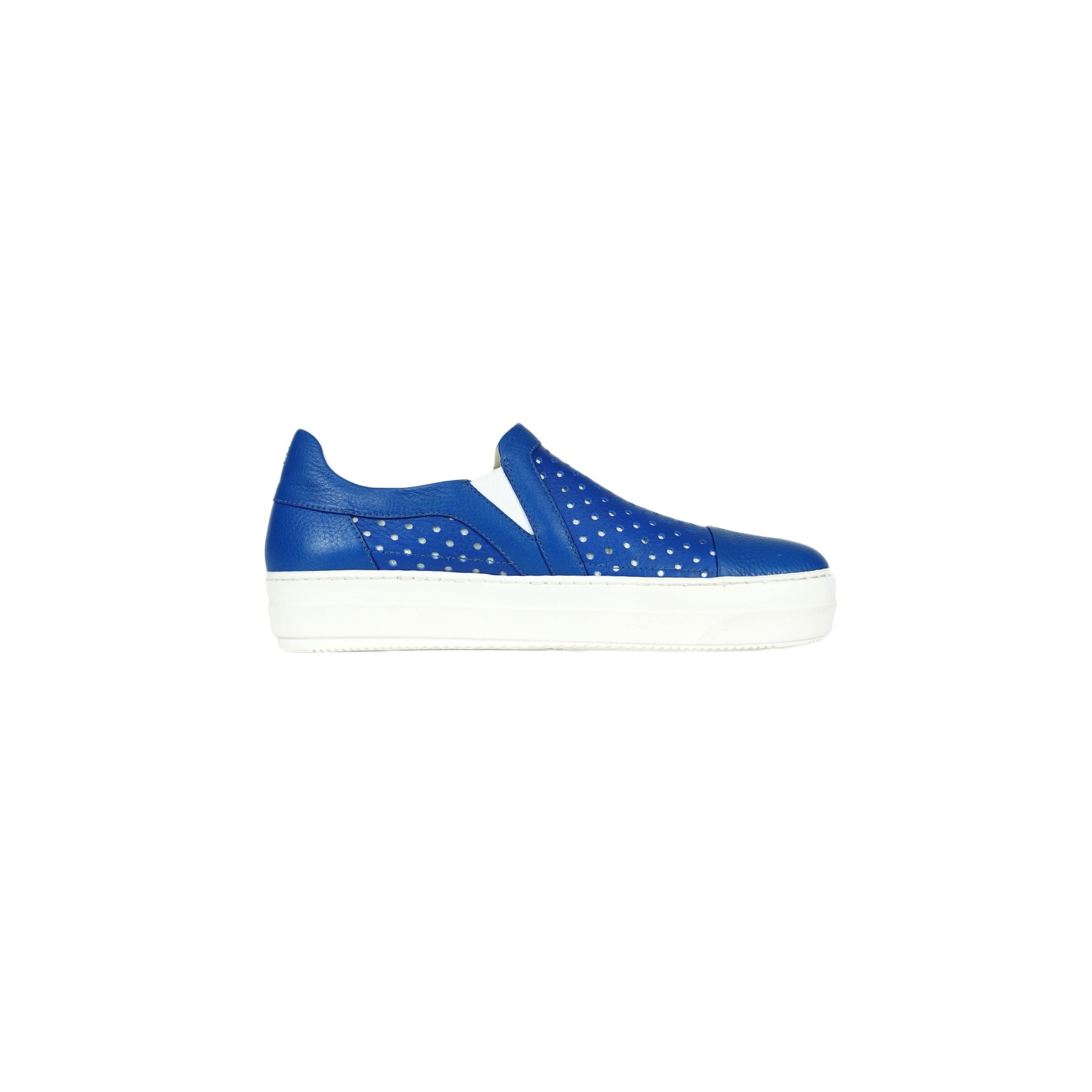 Slip On Cervo Forato Blue