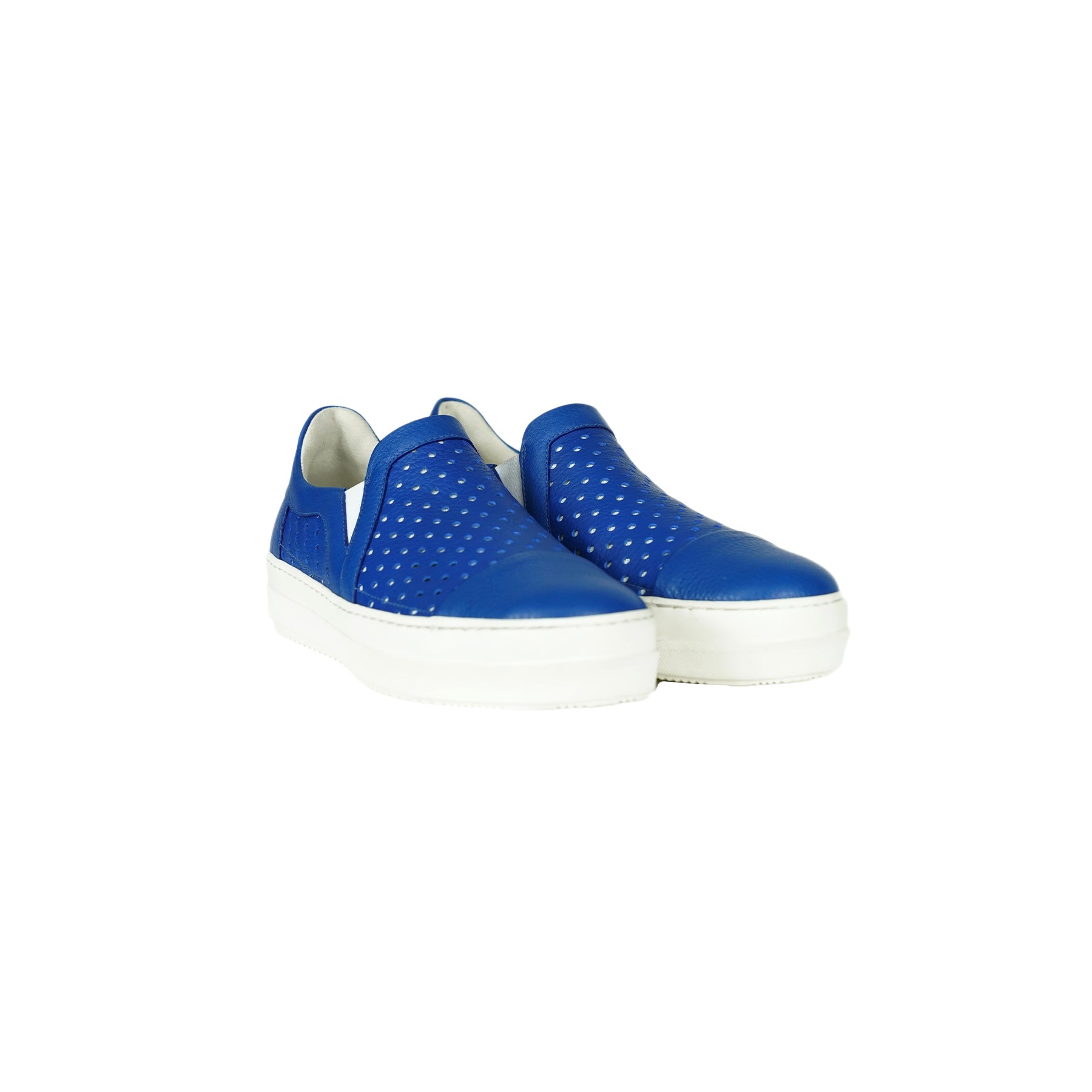 Slip On Cervo Forato Blue