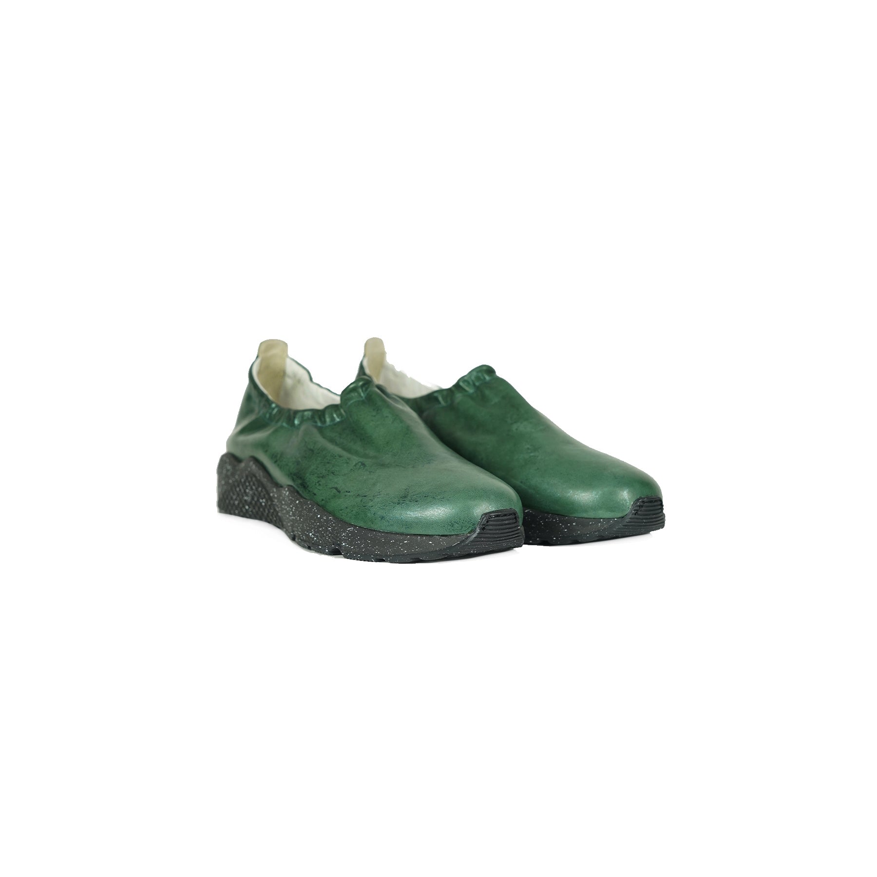 Slip On Metal Wash Green