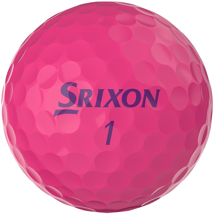 Srixon Soft Feel Lady Golf Balls Pink (1 Dozen) (2020)