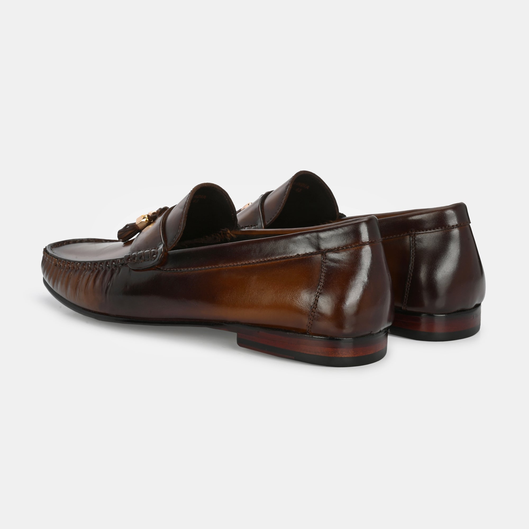 Tan Tassel Loafers By Lafattio