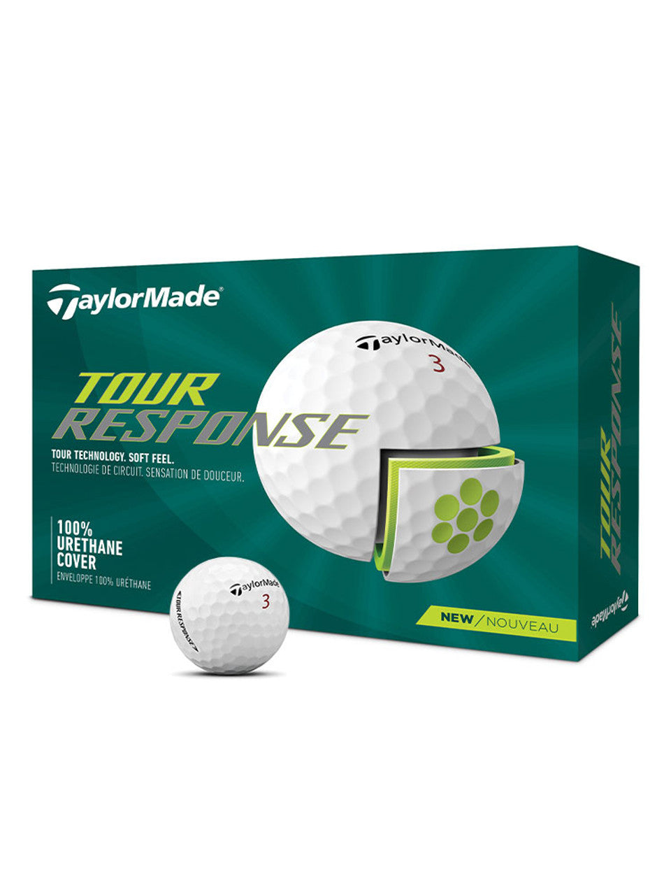 Taylormade Tour Response Golf Balls 12 Pack White