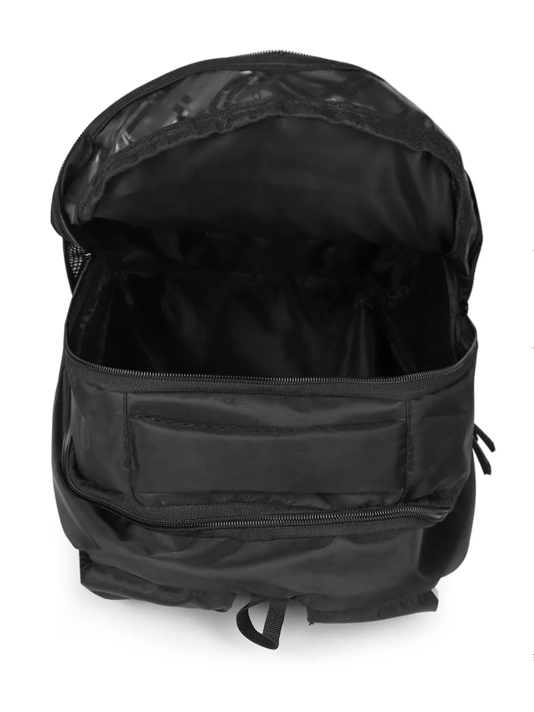 Teakwood Unisex Black Solid Backpack - Clearance sale