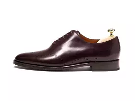 Tony - MTO - Deep Merlot Calf - TMG Last - Single Leather Sole