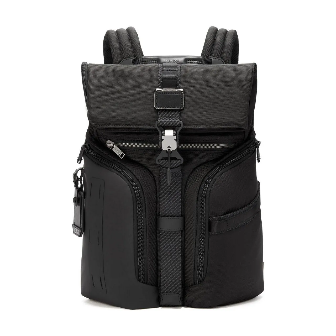 TUMI Alpha Bravo Logistics Flap Lid Backpack 45cm - BLACK