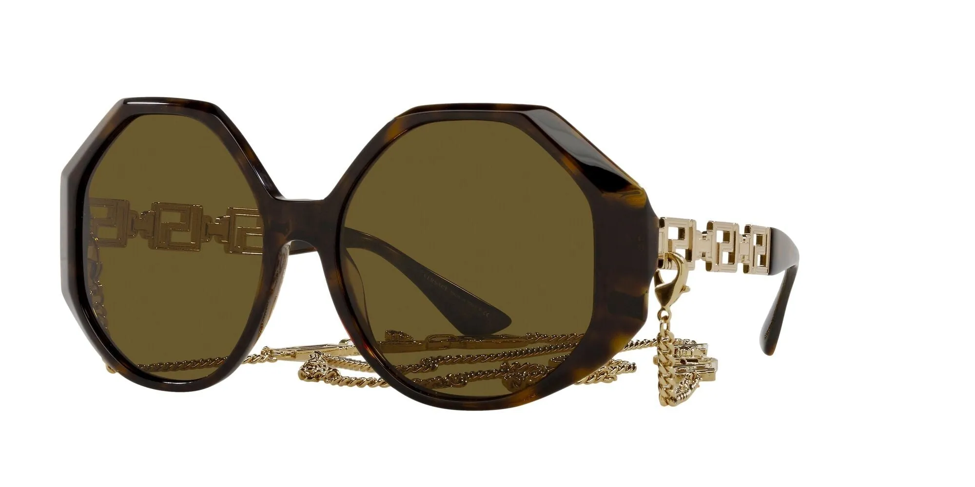 Versace Eyewear Square Frame Sunglasses