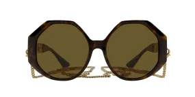 Versace Eyewear Square Frame Sunglasses