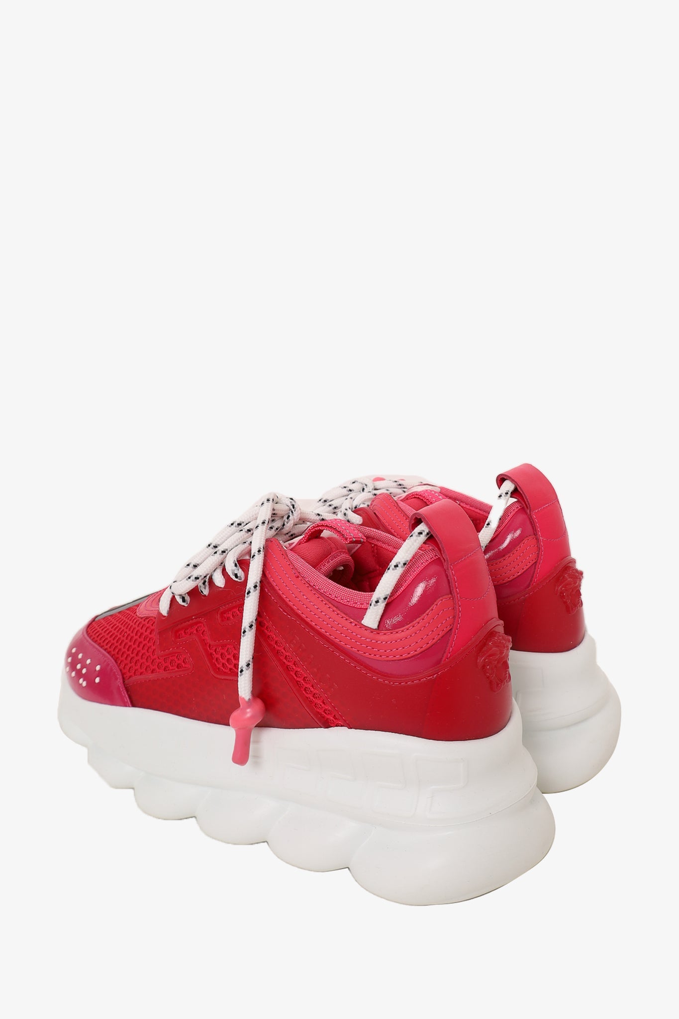 Versace x Chain Reaction Pink Sneakers Size 37.5